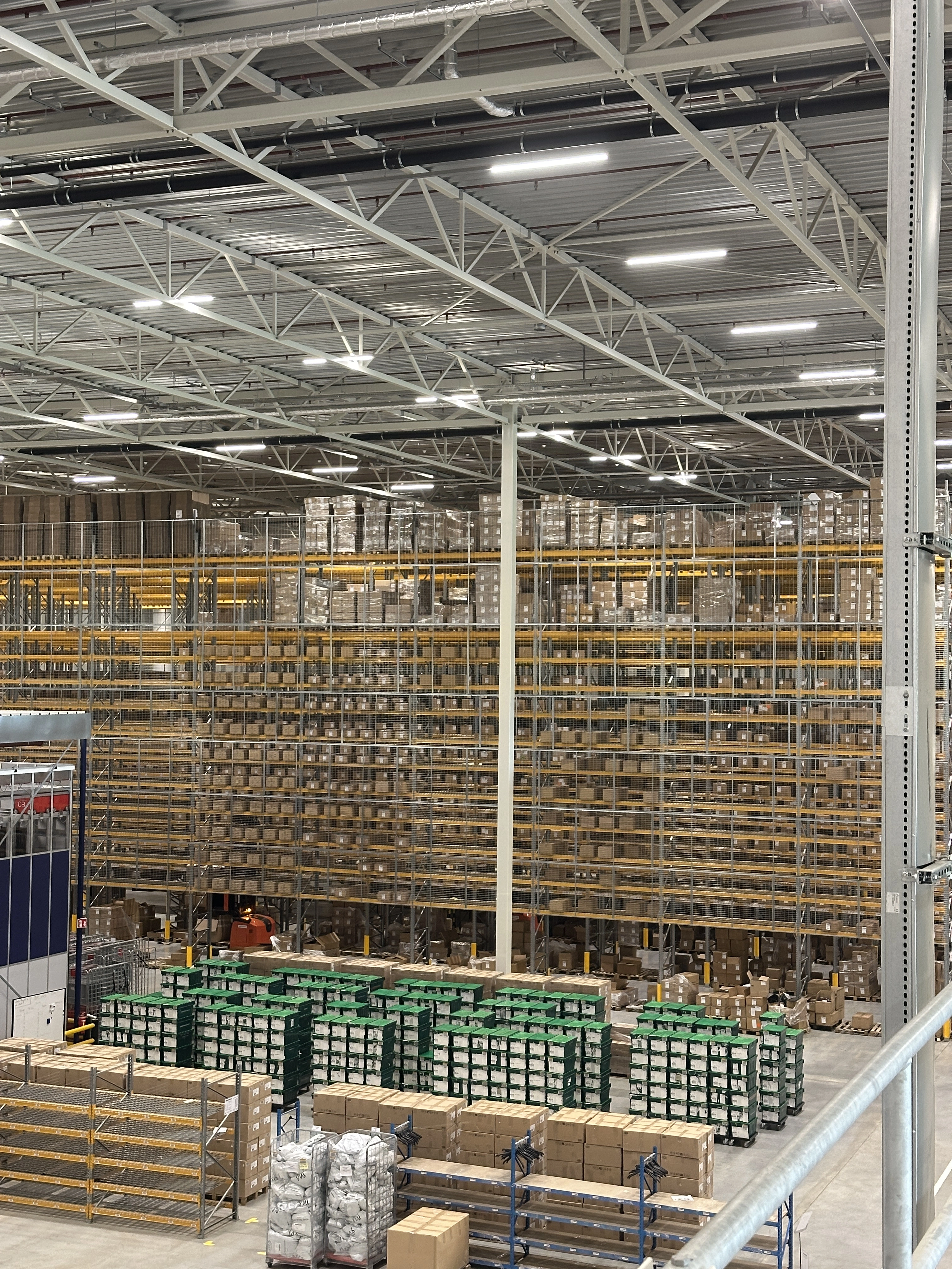Foto van het warehouse